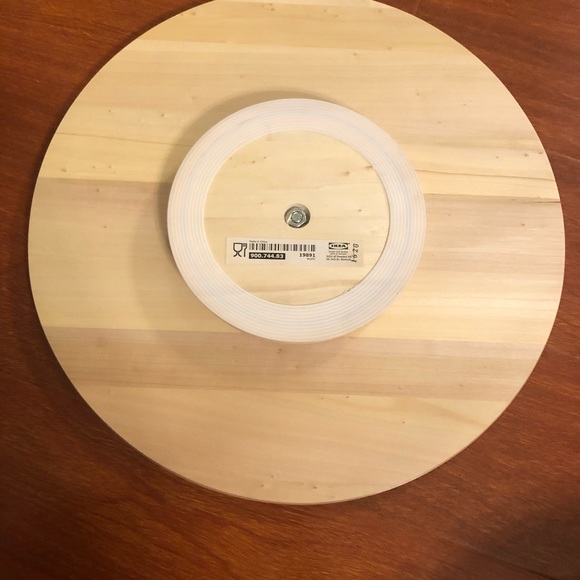 🆕 15” IKEA Wood Lazy Susan - Picture 3 of 3